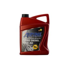 Автомобильное моторное масло Alpine 10W-40 Turbo Diesel 5л