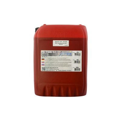 Масло трансмиссионное Alpine FX 75W-80 GL-4 20л