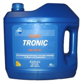 Автомобильное моторное масло Aral High Tronic 5W-40 4л
