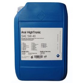 Автомобильное моторное масло Aral High Tronic 5W-40 20л