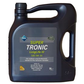 Автомобильное моторное масло Aral Super Tronic Longlife III 5W-30 5л