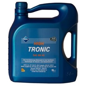 Автомобильное моторное масло Aral High Tronic 5W-40 5л