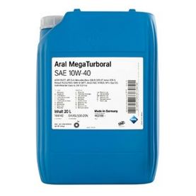 Автомобильное моторное масло Aral Mega Turboral 10W-40 20л