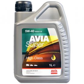 Автомобільна моторна олива AVIA SUPER 5W40 1л avia0027 Автомобільна моторна олива AVIA SUPER 5W40 1л avia0027