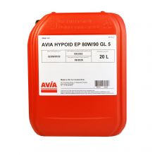 Олива трансмісійна AVIA Hypoid EP 80W-90 GL-5 20л avia0091