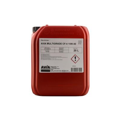 Автомобільна моторна олива AVIA Multigrade 15W-40 20л