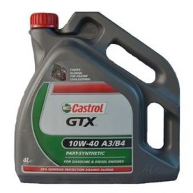 Автомобільна моторна олива Castrol GTX 10W-40 4л
