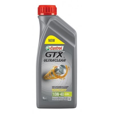 Автомобільна моторна олива Castrol GTX UlltraClean 10W-40 1л