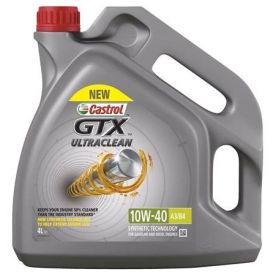 Автомобільна моторна олива Castrol GTX UlltraClean 10W-40 4л
