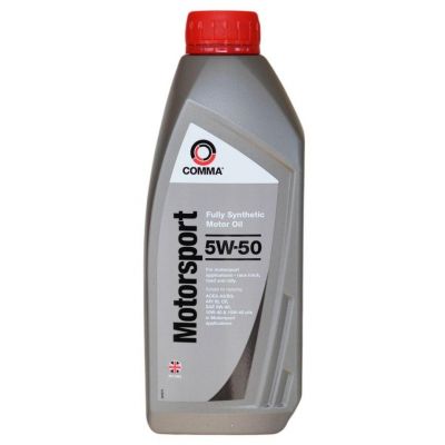 Автомобильное моторное масло Comma MOTORSPORT 5W-50 1л