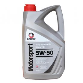 Автомобільна моторна олива Comma MOTORSPORT 5W-50 5л