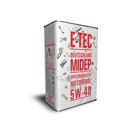Автомобільна моторна олива E-TEC  EVO 5w-40 4л 5338