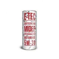 Автомобільна моторна олива E-TEC Midep TEC 5W-30 1л 5347