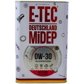 Автомобильное моторное масло E-TEC 0W-30 4л 51250006