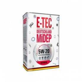 Автомобільна моторна олива E-TEC Midep 5W-20 4л 51250004