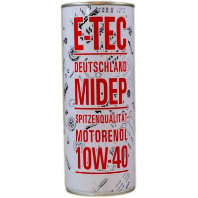 Автомобільна моторна олива E-TEC Midep ASM 10W-40 1л 5331