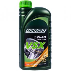 Автомобильное моторное масло Fanfaro VSX 5W-40 1л