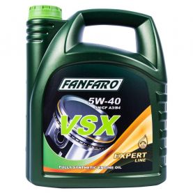 Автомобильное моторное масло Fanfaro VSX 5W-40 4л
