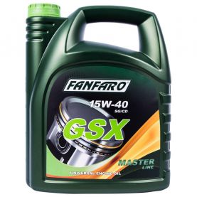 Автомобильное моторное масло Fanfaro GSX 15W-40 5л