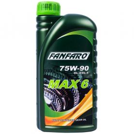 Масло трансмиссионное Fanfaro 75W-90 MAX-6 GL-4/GL-5 1л