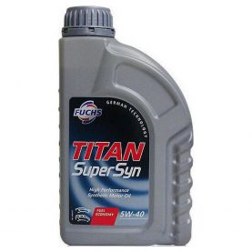 Автомобильное моторное масло FUCHS TITAN SUPERSYN 5W-40 1л