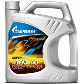 Автомобільна моторна олива Gazpromneft Super 10W-40 4л
