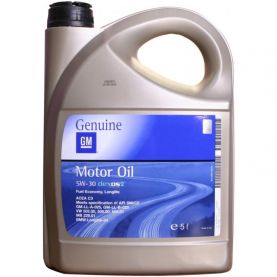 Автомобильное моторное масло GM Dexos 2 Longlife 5W-30 5л