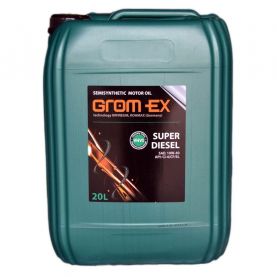 Автомобільна моторна олива GROM-EX Super Diesel 10W-40 20л