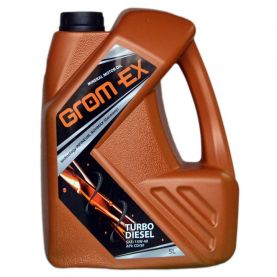 Автомобільна моторна олива GROM-EX Turbo Diesel 15W-40 5л