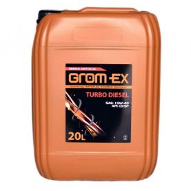Автомобільна моторна олива GROM-EX Turbo Diesel 15W-40 20л