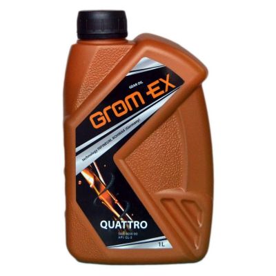 Олива трансмісійнa GROM-EX QUATTRO 80W-90 GL-5 1л