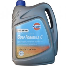 Автомобильное моторное масло GULF FORMULA G 5W-40 5л