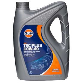 Автомобільна моторна олива GULF TEC PLUS 10W-40 5л