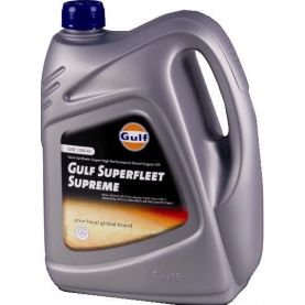 Автомобильное моторное масло GULF SUPERFLEET SUPREME 15W-40 5л