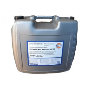 Автомобильное моторное масло GULF SUPERFLEET SUPREME 15W-40 20л