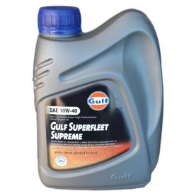 Автомобільна моторна олива GULF SUPERFLEET SUPREME 10W-40 1л