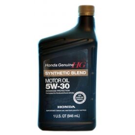Автомобильное моторное масло HONDA Synthetic Blend 5W-30 0,9л