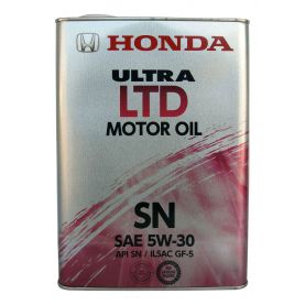Автомобільна моторна олива HONDA ULTRA LTD 5w-30 4л 0821899974