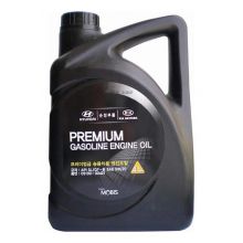 Автомобильное моторное масло MOBIS Hyundai/KIA Premium Gasoline Engine Oil 5W-20 4л 05100-00421
