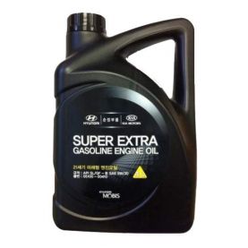 Автомобільна моторна олива MOBIS Hyundai / KIA Super Extra Gasoline Engine Oil 5W-30 4л 05100-00410