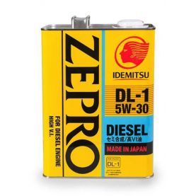 Автомобільна моторна олива IDEMITSU ZEPRO DIESEL DL-1 5W-30 4л