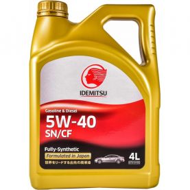 Автомобільна моторна олива IDEMITSU 5W-40 4л