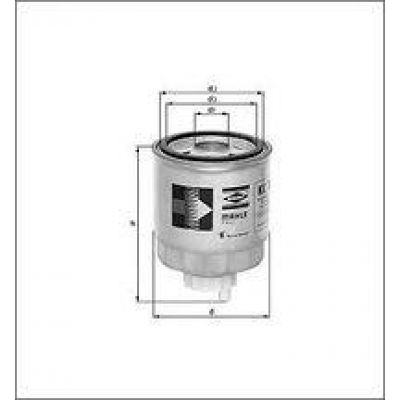 Топливный фильтр KNECHT KC51