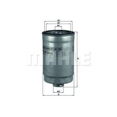 Топливный фильтр KNECHT KC226