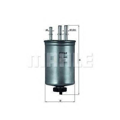 Топливный фильтр KNECHT KL446