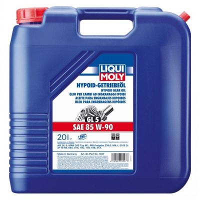 Масло трансмиссионное Liqui Moly Hypoid-Getriebeoil 85W-90 GL-5 минеральное 1047 20л