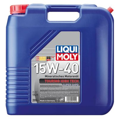 Автомобільна моторна олива Liqui Moly Touring High Tech Super SHPD 15W-40 тисячі сто двадцять одна 20л