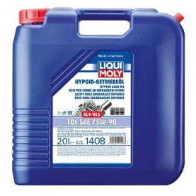 Масло трансмиссионное Liqui Moly Hypoid-Getriebeoil TDL 75W-90 GL-4/GL-5 полусинтетическое 1408 20л