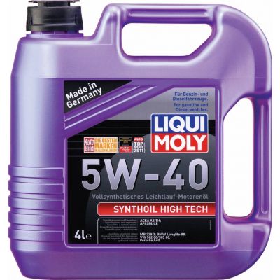 Автомобільна моторна олива Liqui Moly Synthoil High Tech 5W-40 1915 4л