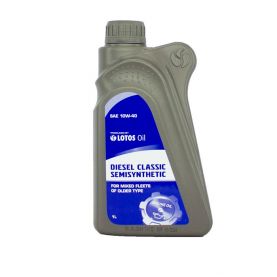 Автомобільна моторна олія LOTOS DIESEL CLASSIC SEMISYNTETIC 10W/40 CE/SF 1л